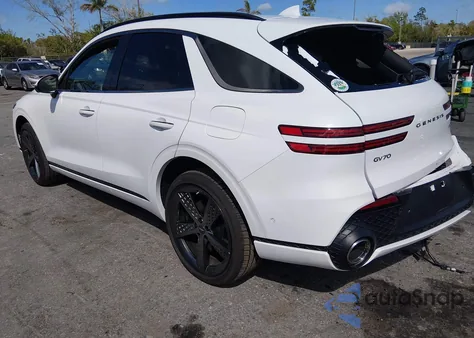 2025 Genesis Gv70 3.5T Awd Sport из США, поврежденный, VIN 5NMMCDTC9SH031305